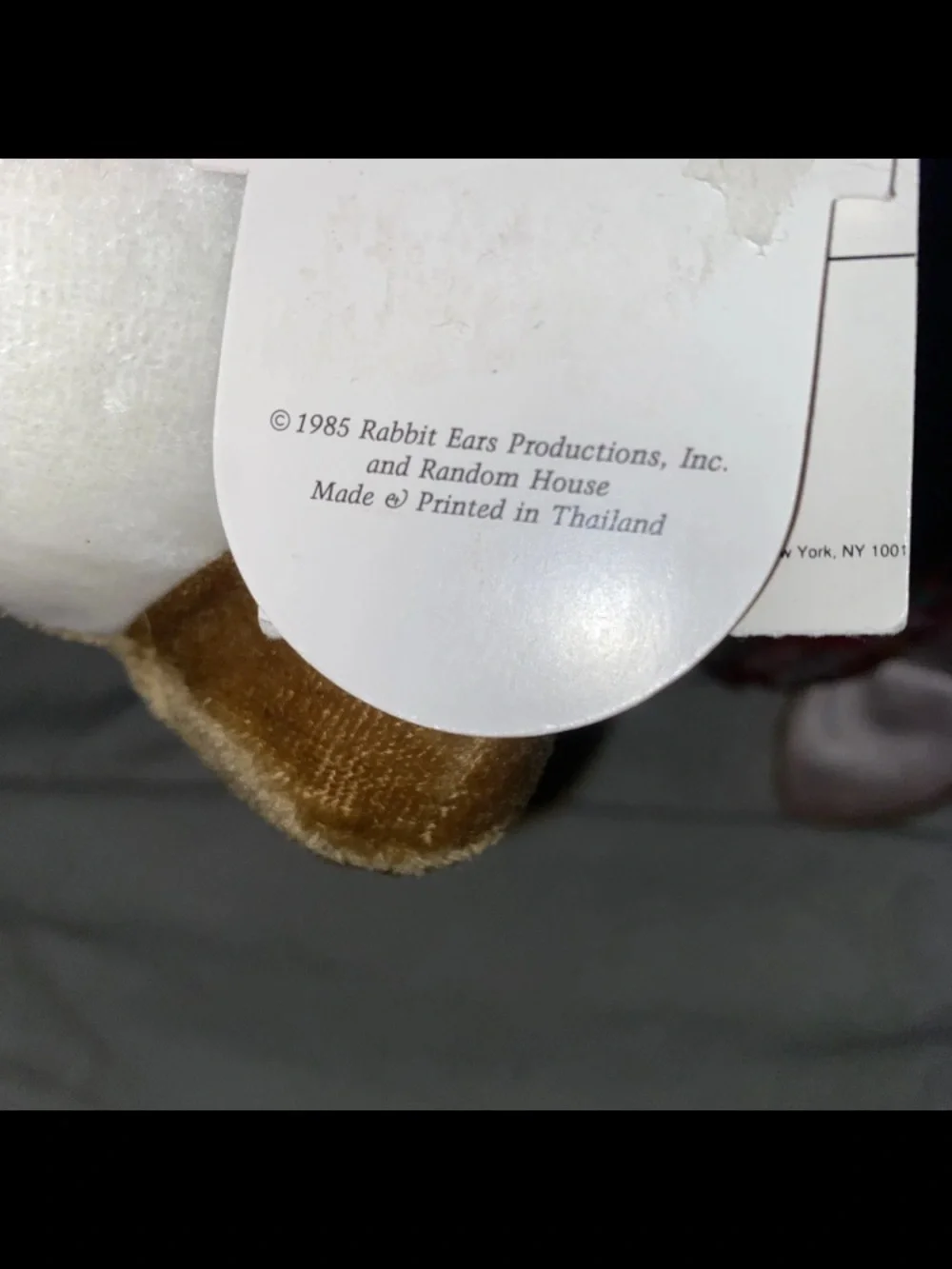 VINTAGE 1985 STUFFED 8
